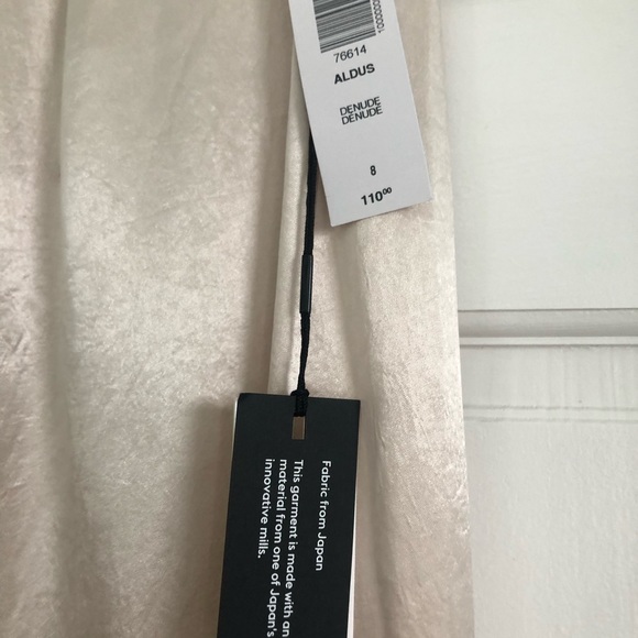 NWT Aritzia Babaton Aldus Skirt in Denude - Picture 4 of 7